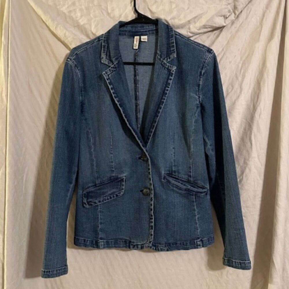 St. John's Bay Blue Denim Jean Jacket